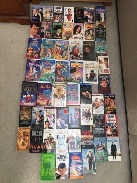 47 VHS movies