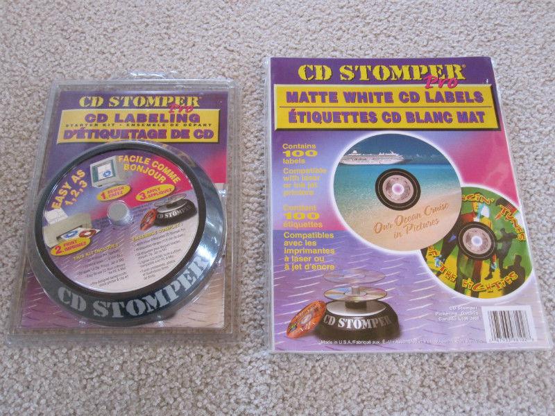 CD Stomper CD Labelling pro starter kit - never opened