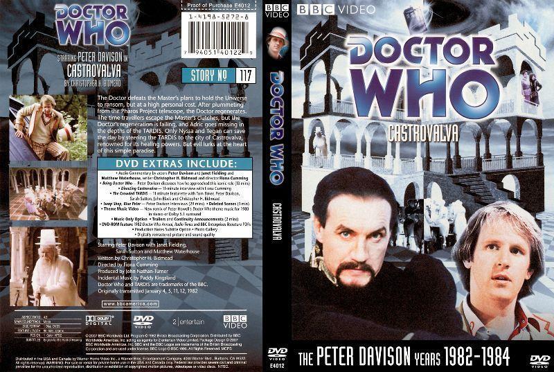 Doctor Who DVD Castrovalva 1982 Peter Davison