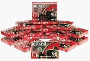 ** NEW / SEALED ** Maxell UR 90 Min Cassette Tape