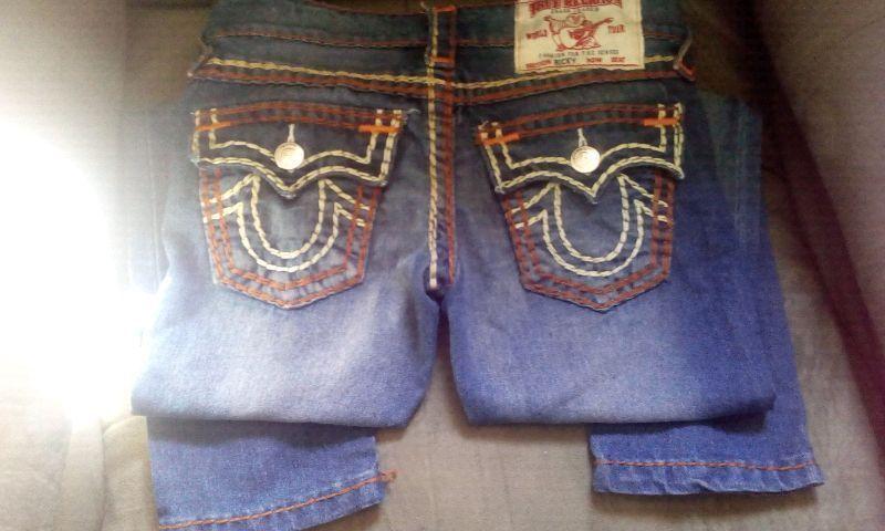 Wanted: Authentic kids true religion jeans