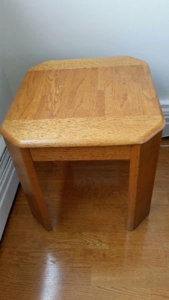 Sturdy end table