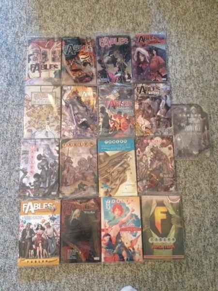 Fables Graphic Novels / comic books. Issues 1 through 16