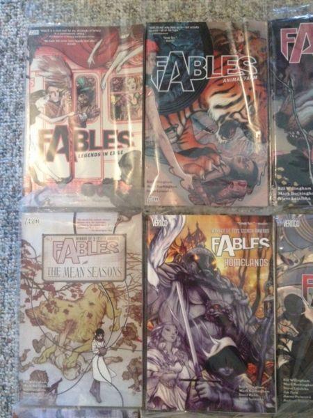 Fables Graphic Novels / comic books. Issues 1 through 16