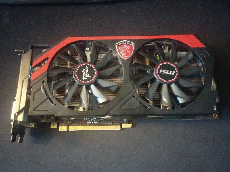 MSI Gtx 780 For sale
