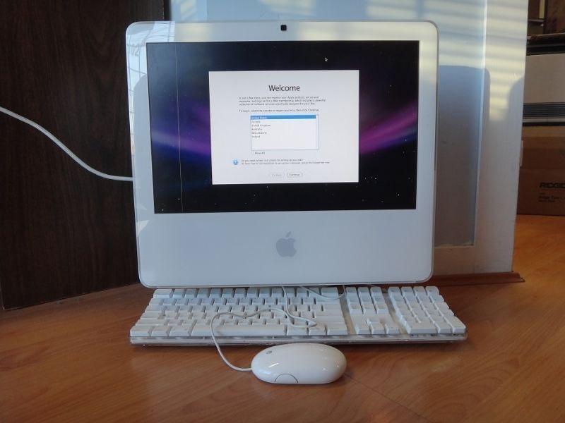Apple iMac A1195 ( one line in screen )