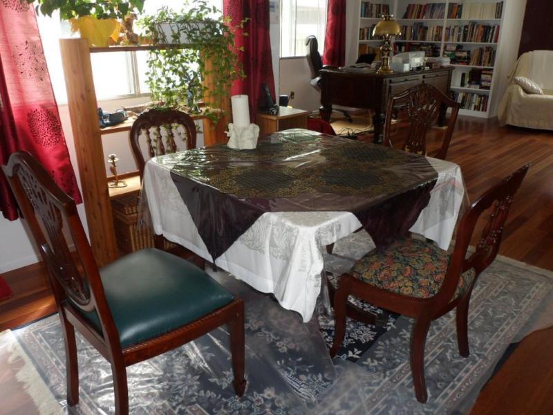 Duncan Fife Table and 4 chairs