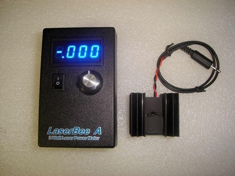 2 and 7 watt Laser Power Meters