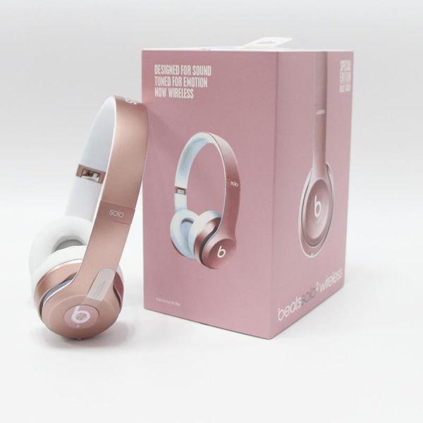 NIB Beats Solo 2 Wireless Headphones - Rose Pink