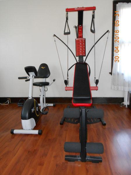 COMPLETE WORKOUT IN YOUR ROOM OR DECK