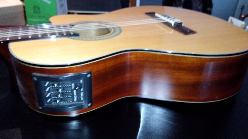 ARIA Classical Electro Acoustic guitar with cutaway