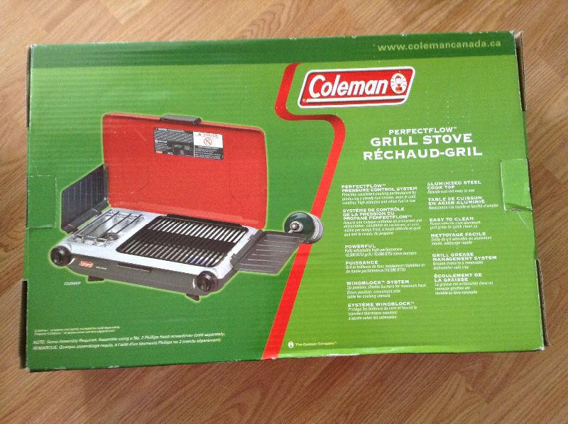 Coleman Perfect flow grill stove