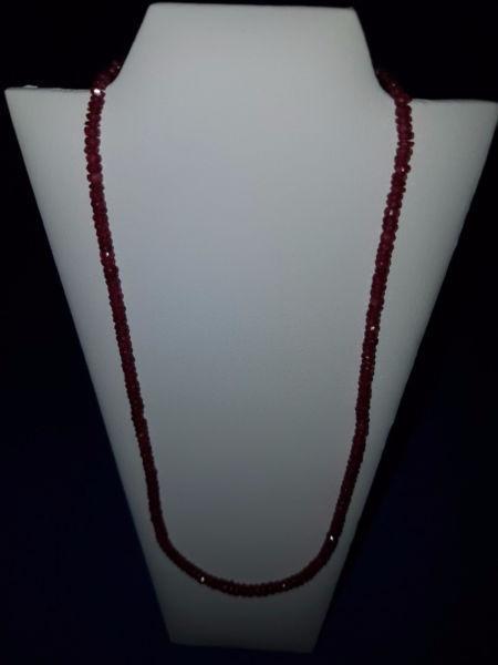 Beautiful ruby necklace great deal