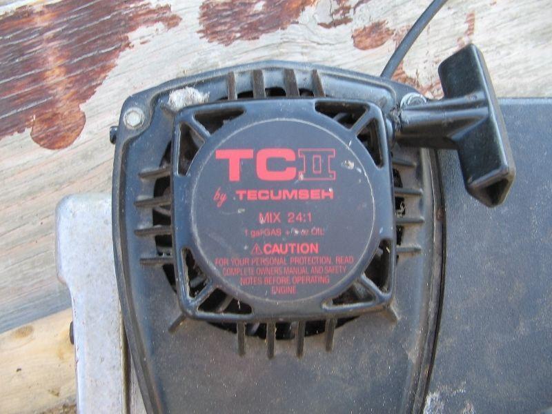 Smaller size Tecumseh 2 cycle TC II engine