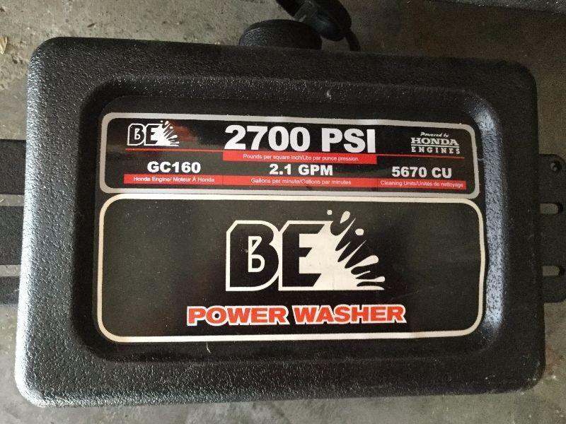 BE Gas Honda Power Washer