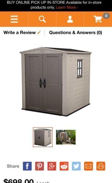 6x6' Shed
