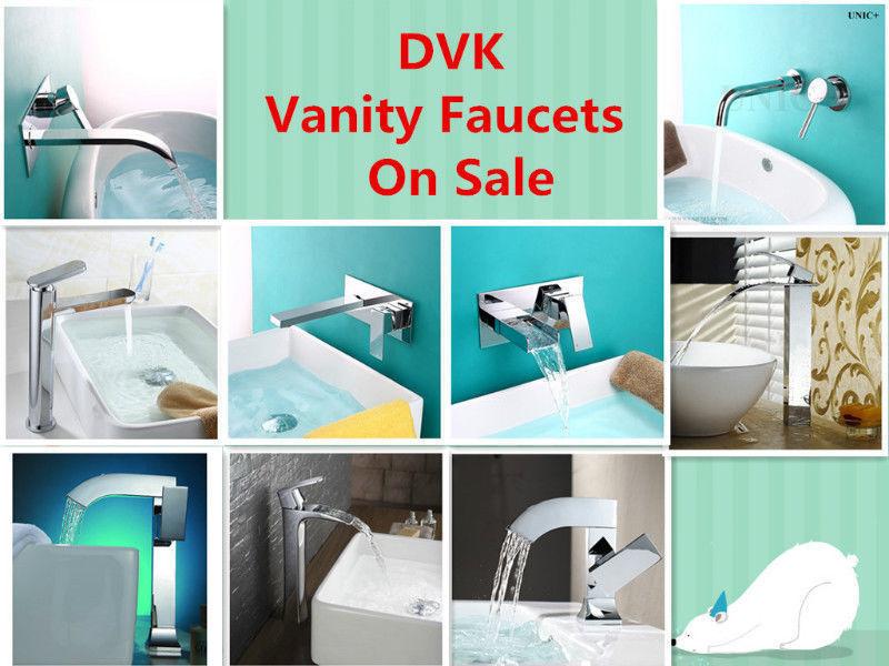 Summer sale at DVK up to 60% off Bathroom vanity faucets start