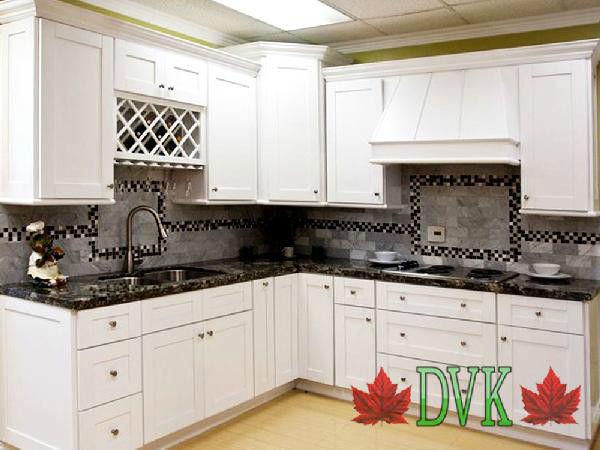 Up to 60% Off - DVK kitchen cabinets- Shaker White Maple 10'x10'