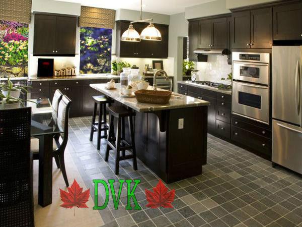 DVK Kitchen Cabinets up to 60% off- Shaker Espresso Dark Maple