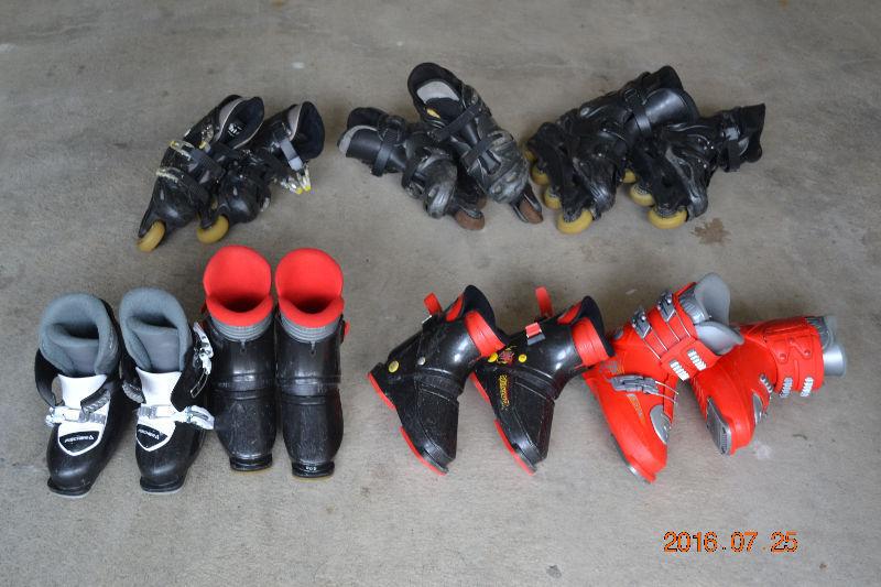 Rollerblade & Ski boots