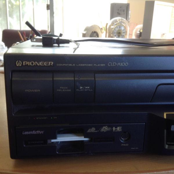 Pioneer Compatible Laserdisc Player Model CLD-A100 for $181