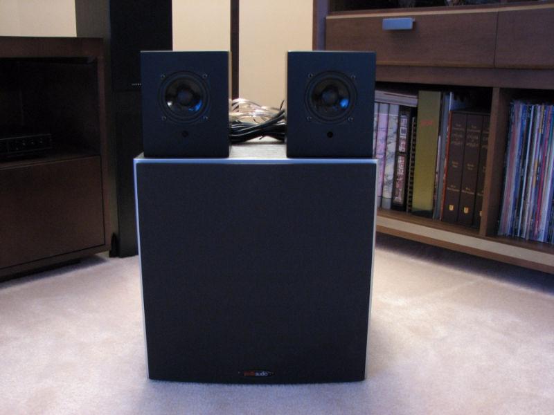 Polk Audio PSW-108 10 Inch Powered Sub, Pristine Condition