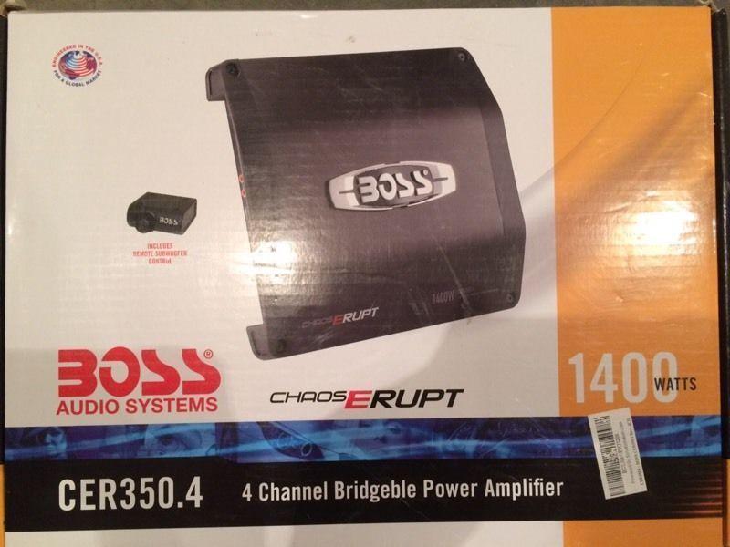 Boss 1400w amp