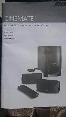 Bose subwoofer and speakers