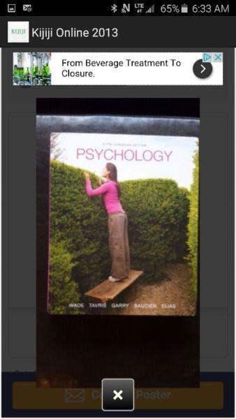 Selling textbooks for first year psychiatric nursing students