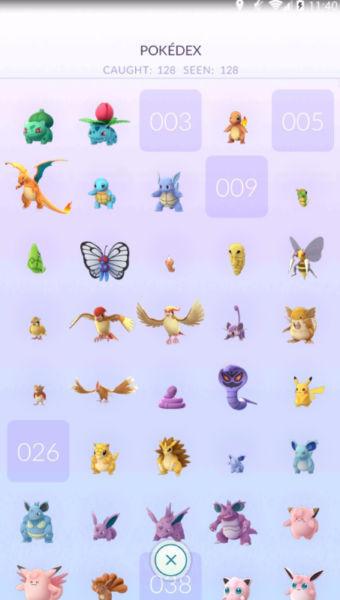 PokemonGo account for sale AND leveling/catching services