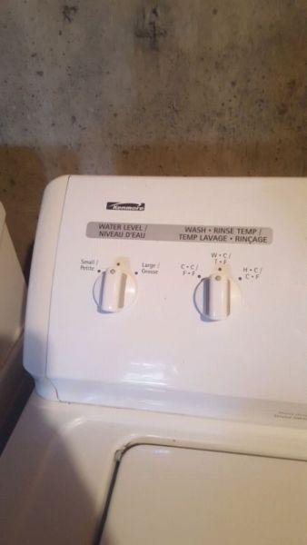 Kenmore washer and dryer