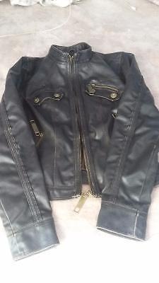 Jently used real leather jacket