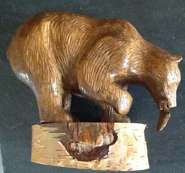 CARVED WOODEN ANIMALS: CRAFTED LOCALLY $8-$40