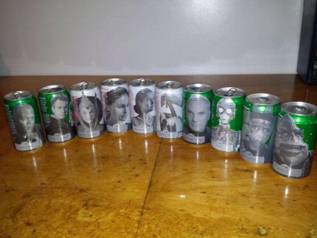 Star Wars Episode 1 collector cans