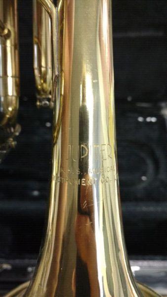 Trumpet, Jupiter. Used but plays well