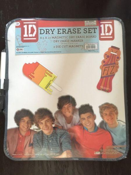 1D One Direction Dry Erase Magnetic Board 8.5x10