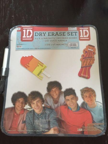 1D One Direction Dry Erase Magnetic Board 8.5x10