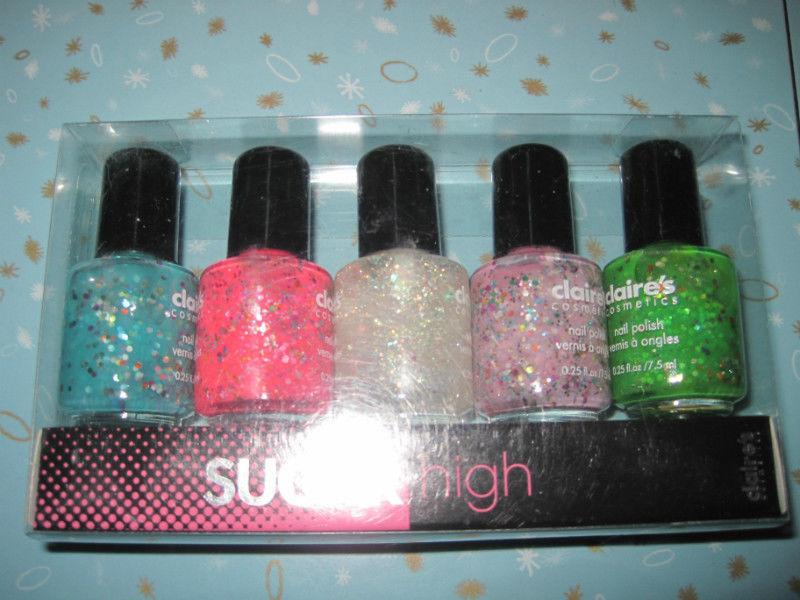 Brand New Set of Nail Polished by Claire's