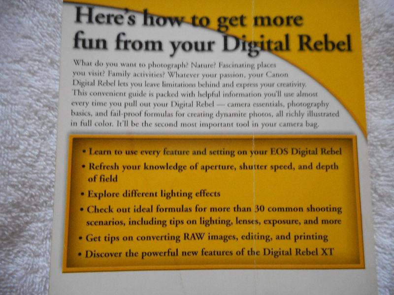 Digital Rebel Field Guide for Canon Rebel EOS - book