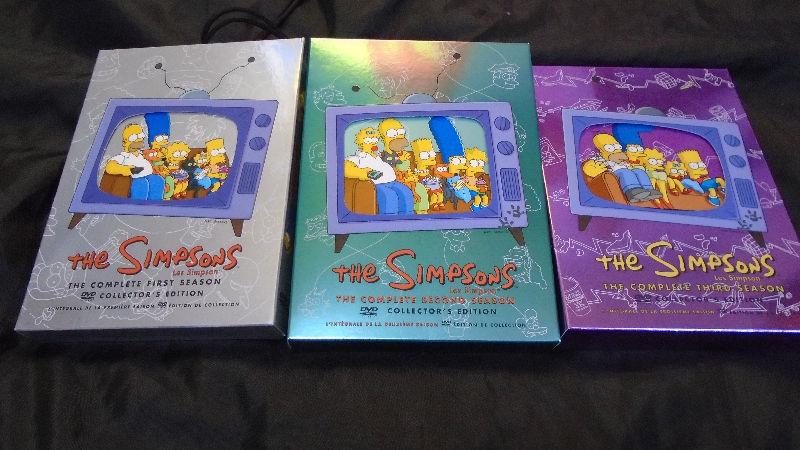 The Simpsons Seasons 1,2,3 (DVD)