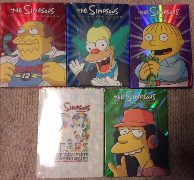 Simpsons and Family Guy Seasons!