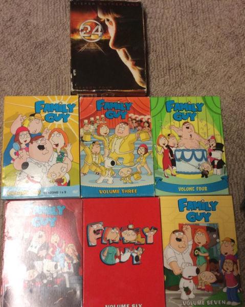 Simpsons and Family Guy Seasons!