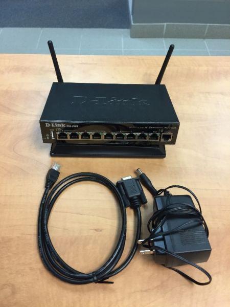 D-Link DSR-250N Wireless 8-Port Gigabit VPN Router w/ Web Filter