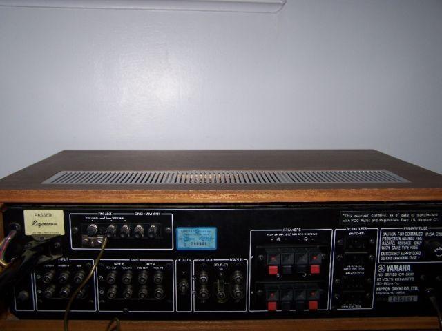 YAMAHA CR-600 NATURAL SOUND STEREO RECEIVER