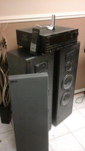 Amp + speakers