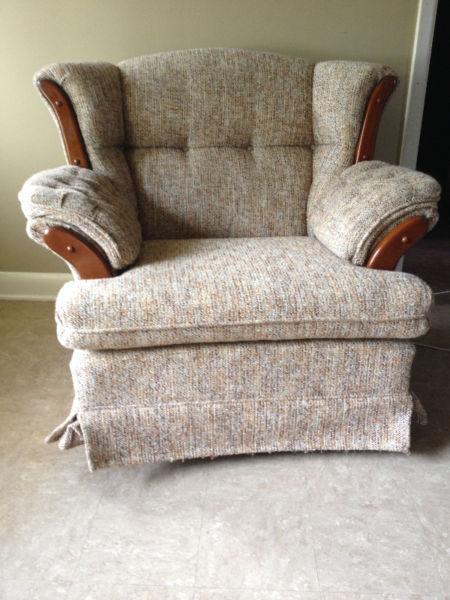 vintage/antique couch and chair