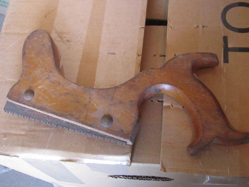 EARLY 1900s CANADA ODD SAW TOOL $10.00 HAS MAKERS MARK