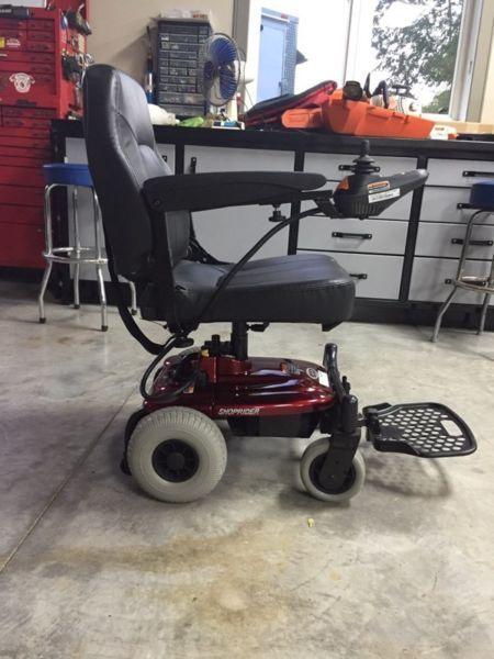 Electric wheel chair scooter
