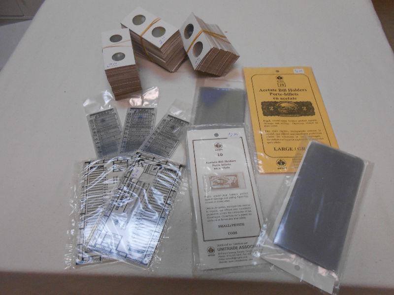 Stamp and Coin Collecting Supplies