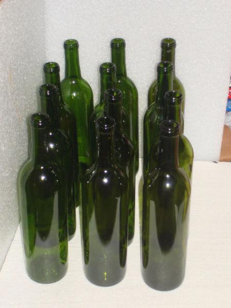 Wine Bottles 750ML No Label Cleaned Pink & Sulphite Solution